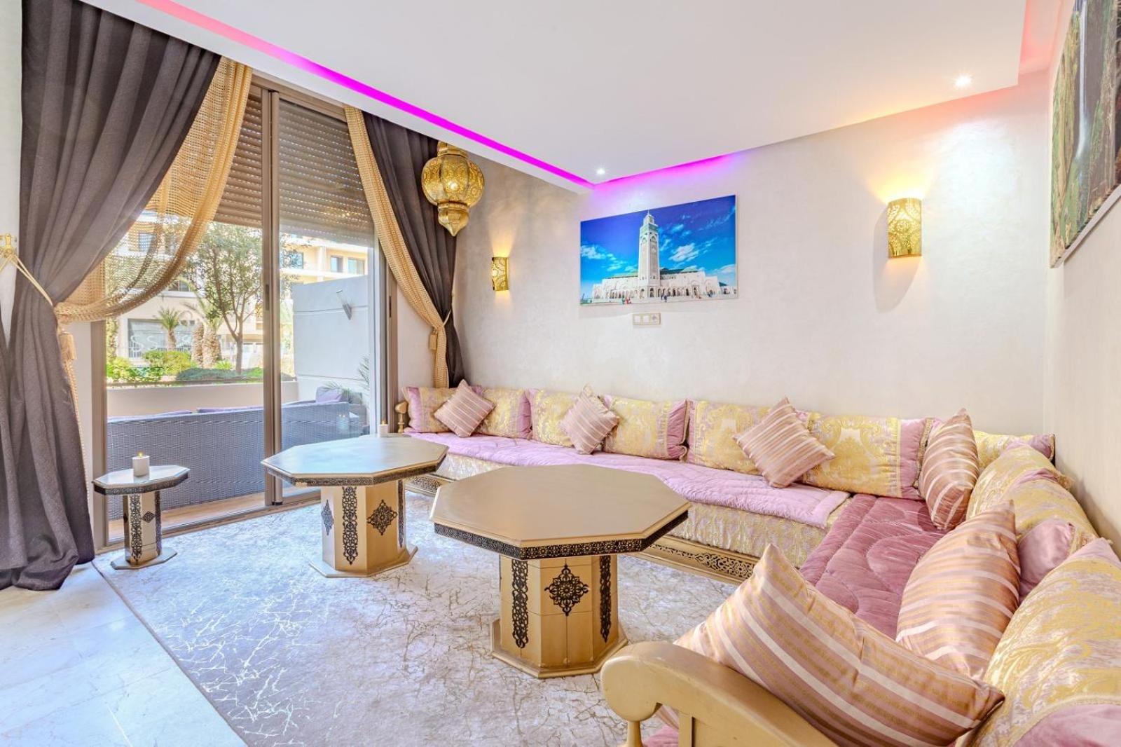 Апартаменты Royal Deluxe Gold - Marrakech, Luxe Pool View Марракеш Экстерьер фото